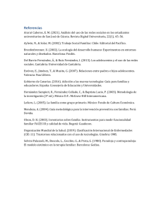 Lista de Referencias Académicas | Ciencias Sociales