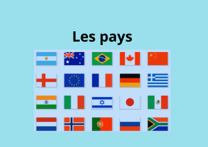 Noms de pays en fran&ccedil;ais : Genre et articles