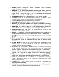 Glosario de Audiología y Otorrinolaringología