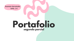 Portafolio Segundo Parcial - Sofía Guzmán Hernández