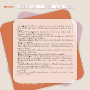 Guía de Protocolo de Investigación: Pasos y Componentes