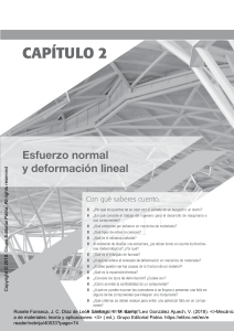 Esfuerzo Normal y Deformaci&oacute;n Lineal: Mec&aacute;nica de Materiales