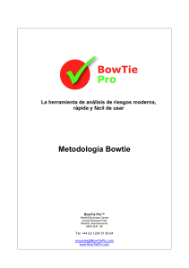 BowTie Pro: Análisis de Riesgos con Metodología BowTie