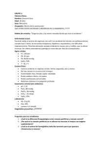 Caso Cl&iacute;nico: Cianosis Perif&eacute;rica Post-Trauma