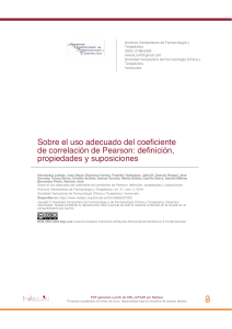 Coeficiente de Correlación de Pearson: Uso y Suposiciones