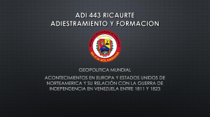 Geopolítica y Guerra de Independencia Venezolana (1811-1823)