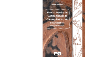 Manual de Curtido Natural de Cueros y Artesan&iacute;as