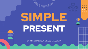 Simple Present: Guía y Ejemplos