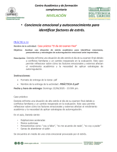 Manejo del Estrés: Ejercicio Práctico de Regulación Emocional