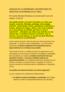 Ense&ntilde;anza Veterinaria en Per&uacute;: An&aacute;lisis y Desaf&iacute;os