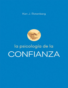 La Psicolog&iacute;a de la Confianza: Un An&aacute;lisis Profundo