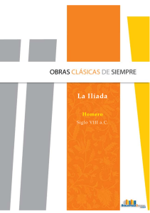 La Il&iacute;ada de Homero: Traducci&oacute;n Completa