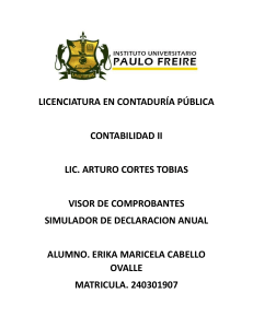 Visor de Comprobantes y Declaraci&oacute;n Anual - Contadur&iacute;a