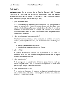 Derecho Procesal Penal: Conceptos Fundamentales