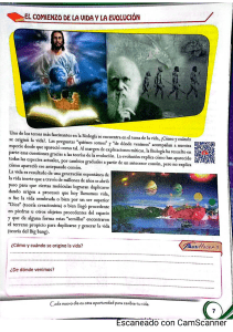 Origen de la Vida y Evoluci&oacute;n: Biolog&iacute;a de Secundaria