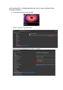 Guía de Configuración Unity Meta Quest 2