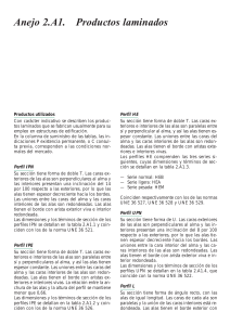 Productos Laminados en Estructuras (Anexo)
