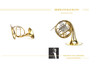 Hermann Baumann Horn Collection: Biography & Instruments