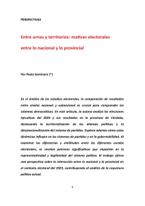Elecciones 2023 en C&oacute;rdoba: An&aacute;lisis Pol&iacute;tico