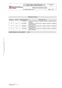 Manual de Usuario RELIC Empresa: Inscripci&oacute;n y Tr&aacute;mites