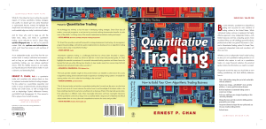 Quantitative Trading: Algorithmic Business Guide