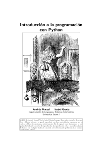 Introducci&oacute;n a la programaci&oacute;n con Python