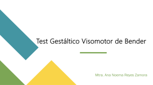 Test de Bender: Evaluación Visomotora