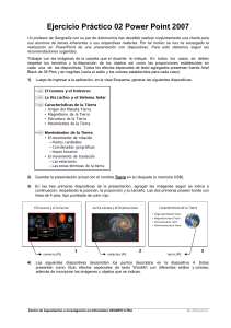 Presentación PowerPoint: La Tierra y el Perú