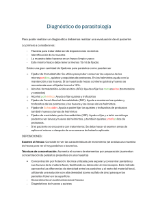 Gu&iacute;a de Diagn&oacute;stico Parasitol&oacute;gico