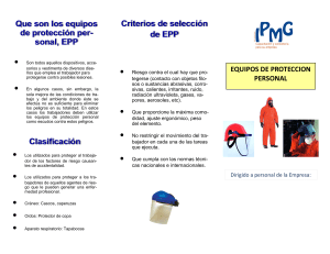 Equipos de Protecci&oacute;n Personal (EPP): Gu&iacute;a para Empresas