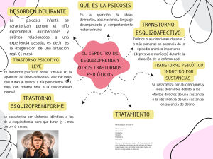 Trastornos Psic&oacute;ticos: Resumen y Tratamiento