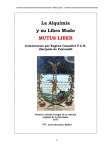 Mutus Liber: Alquimia y Libro Mudo con Comentarios