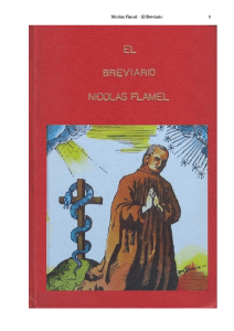 Nicol&aacute;s Flamel: El Breviario - Alquimia Filosofal