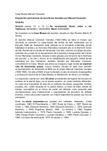 Casa Museo Manuel Cacicedo: Esculturas e Info