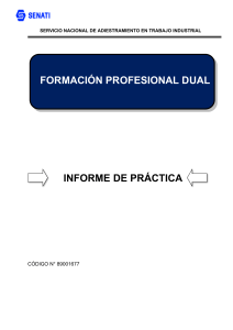 Informe Pr&aacute;ctica Soldadura TIG - Estructuras Met&aacute;licas
