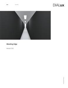 Lighting Design Report: DIALux Analysis & Luminaire Specs