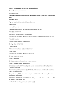 Calendario Admisi&oacute;n UNFV 2025: Fechas Ex&aacute;menes e Inscripci&oacute;n