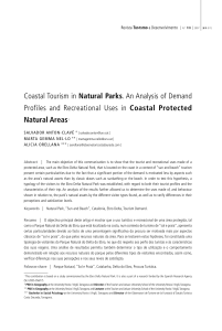 Coastal Tourism in Natural Parks: Demand & Recreation