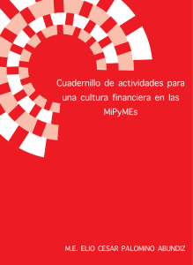 Educaci&oacute;n Financiera para MiPyMEs: Cuaderno de Actividades