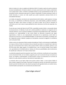 Miedo, Actitud y Dolor: Una Perspectiva Psicológica