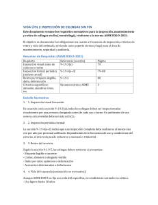Inspecci&oacute;n y Vida &Uacute;til de Eslingas Sin Fin (ASME B30.9)