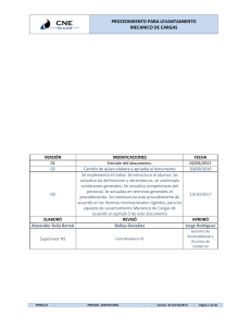 Mechanical Load Lifting Procedure CNE Oil & Gas