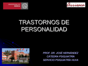 Trastornos de la personalidad: tipos, etiolog&iacute;a y caracter&iacute;sticas