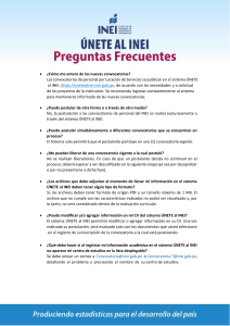 FAQ: Postulaciones &Uacute;NETE al INEI - Per&uacute;