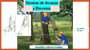T&eacute;cnicas de Ascenso y Descenso: Seguridad Laboral