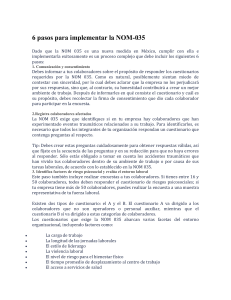 Gu&iacute;a de Implementaci&oacute;n NOM-035: Pasos y Mejores Pr&aacute;cticas