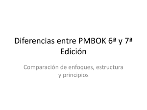 PMBOK 6&ordf; vs 7&ordf; Edici&oacute;n: Comparaci&oacute;n de Enfoques
