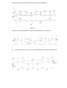 Ejercicios de nivelaci&oacute;n topogr&aacute;fica: C&aacute;lculos de elevaci&oacute;n