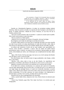 Agua: Cuento de Jos&eacute; Mar&iacute;a Arguedas