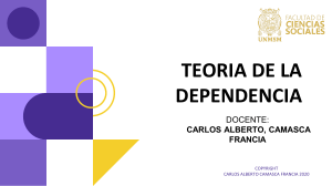 Teor&iacute;a de la Dependencia: An&aacute;lisis y Cr&iacute;ticas